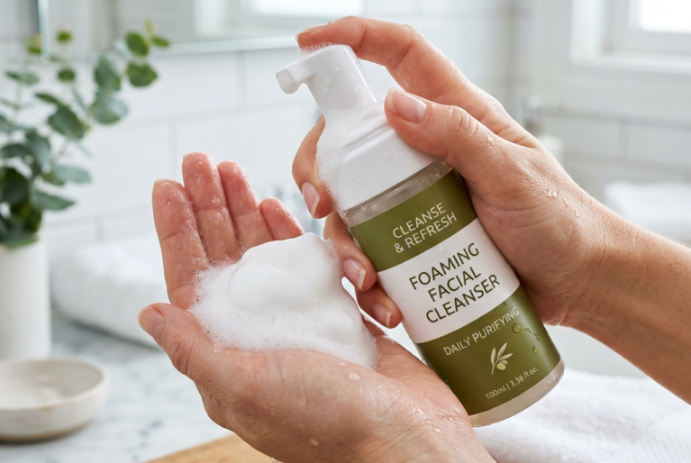 Découvrez la routine visage idéale en 5 étapes : nettoyage, sérum, hydratation et protection. Les gestes essentiels pour une peau éclatante. Conseils Cléopâtre.