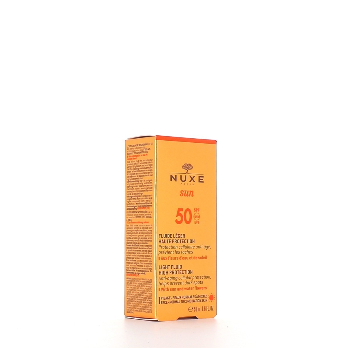 NUXE SUN VISAGE FLUIDE LÉGER HAUTE PROTECTION SPF50