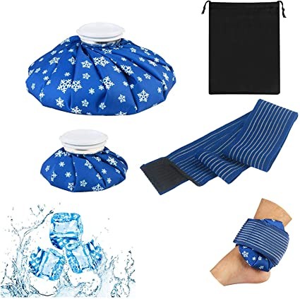 sac de glace utilisable poche à glace reutilisable pour homme ou femme anti douleur
