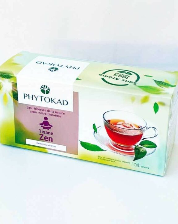 S’accorder des moments de détente, des moments rien qu’à soi, pour se recentrer et éloigner les émotions négatives après une longue journée de stress grâce à une Tisane Zen Phytokad, douce et délicate.