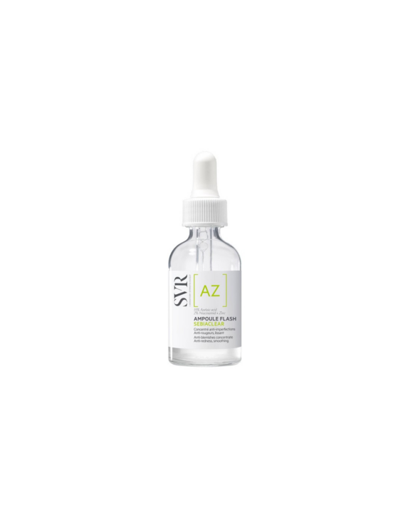 Ce sérum est un concentré qui traite les taches post-inflammatoires, les rougeurs et adoucit la peau. Par conséquent, il est spécifiquement destiné aux peaux réactives à tendance acnéique présentant des lésions inflammatoires. Il a une excellente tolérance, car il maintient l'intégrité de la barrière cutanée et la teneur en eau de la peau. Ce sérum convient à la grossesse et à l'allaitement.