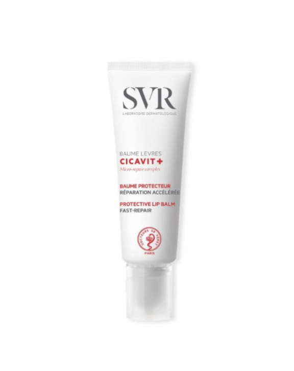 CICAVIT + Baume protecteur Lèvres répare durablement les lèvres sévèrement desséchées, gercées et abîmées.Grâce à sa formule nourissante ultra-naturelle et sa texture réconfortante, les lèvres sont moins gercées, lissées, nourries et apaisées.Sa haute concentration en beurre, huile et cires végétales favorise la réparation de la barrière cutanée.Il hydrate en profondeur, et diminue les gerçures. Appliquer CICAVIT + Baume protecteur lèvres grâce à son enbout biseauté, facilitant l'application.Utiliser aussi souvent que nécessaire.Bébé, enfant, adulte.Testé sous contrôle dermatologique.Hypoallergénique.Ne pas appliquer sur des lèvres suintantes.