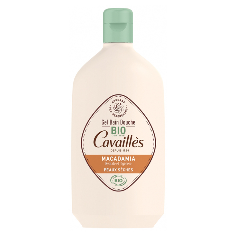 ROGÉ CAVAILLÈS GEL BAIN DOUCHE PEAUX SÈCHES MACADAMIA BIO 400 ML
