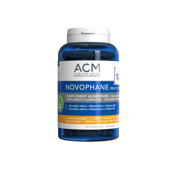 Novophane gélules est un complément alimentaire ongles et cheveux , Il contient des acides aminés, 7 vitamines et des minéraux. La biotine et le zinc contribuent au maintien d'une belle chevelure. Le zinc contribue au maintien de beaux ongles. La vitamine B6 contribue à la synthèse normale de la cystéine. Le cuivre contribue à la pigmentation normale des cheveux.