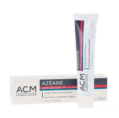 La crème à l'acide azélaïque Azéane est un véritable trésor pour tous les types de peau, en particulier celles présentant des marques brunes, des imperfections et des rougeurs. Ce soin multi-actions s'adresse à un large public, des adultes aux adolescents à partir de 10 ans, en intégrant facilement dans toutes les routines de soins.