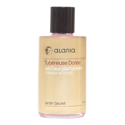 Alania Jardin Secret Tubéreuse Dorée Eau Parfumée est une fragrance délicate et sophistiquée qui allie raffinement et élégance. Ce parfum, conçu pour être utilisé aussi bien sur le corps que sur les cheveux, propose une expérience olfactive envoûtante grâce à la note principale de tubéreuse dorée.