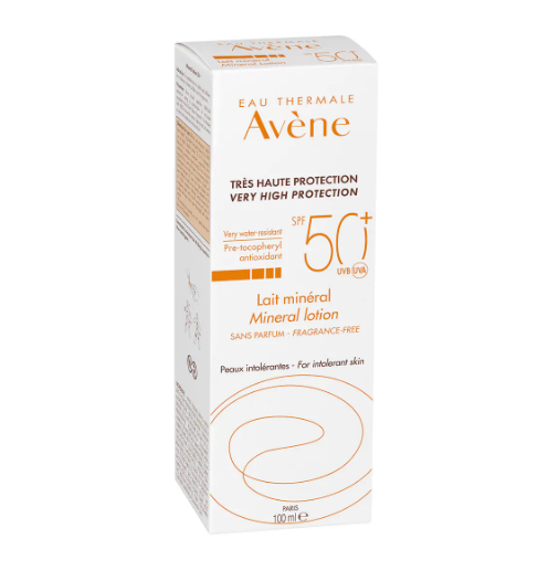 Ce lait solaire minérale Avène est idéale pour la peau fragile des bébés et nourrissons.Haute Protection particulièrement adaptée à la protection du corps des peaux intolérantes, des peaux irritées et des enfants, bébés et nourrissons– Protecteur solaire: Efficace contre l’ensemble du rayonnement solaire (UVB-UVA longs et courts).– Résistant à l'eau: Durable par son excellente résistance à l’eau et à la sueur.– Anti-oxydant: Grâce au prétocophéryl, précurseur de la vitamine E, renforce la barrière cutanée.– Apaisant et anti-irritant: Grâce à sa richesse en Eau thermale Avène,Sans parfum,Sans filtre chimique. Hypoallergénique et non comédogène.