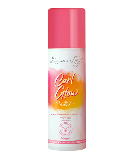 Le Curl Glow est un sérum à la texture unique intégrant la fusion d'un gel en huile.  Formulé à 99% d'ingrédients d'origine naturelle, il est enrichi du Curl Multiprotector Complex alliant cinq actifs clés : l'huile d'Abyssinie, la proteine de riz, dérivés de l'huile de jojoba, dérivés de l'huile de ricin et le beurre de karité offrant protection, brillance et nutrition sans effet gras. &nbsp;