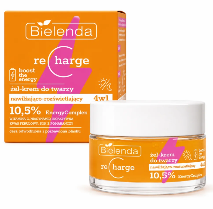 BIELENDA RECHARGE BOOST GEL CREME HYDRATANT ILLUMINATEUR 50ML