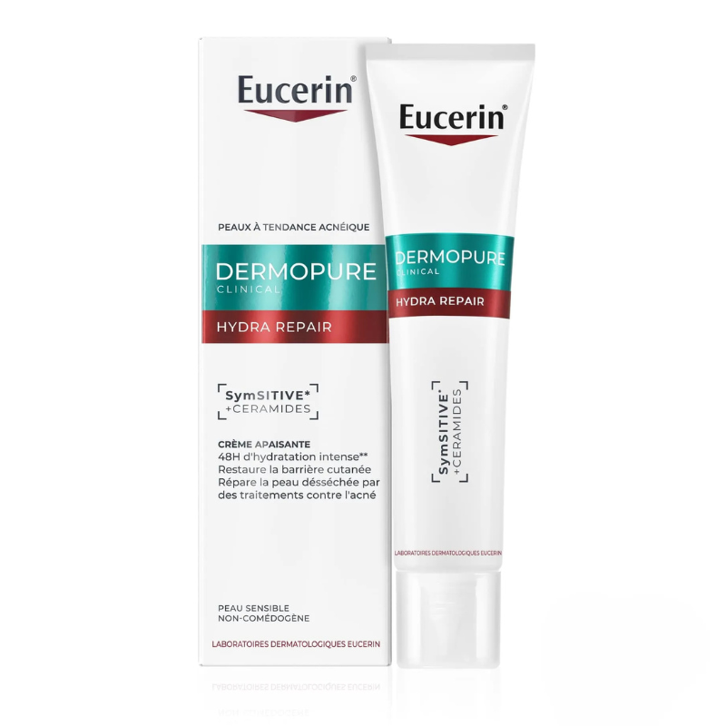 EUCERIN DERMOPURE HYDRA CREME COMPENSATRICE APAISANTE 50ML