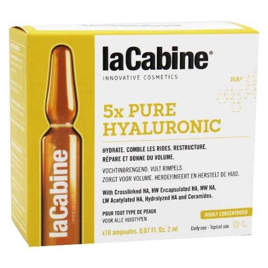 Il s’agit d’ampoules pour le visage à base de 5 types concentrés d’acide hyaluronique. Aide à hydrater la peau en profondeur, à combler les rides et à restructurer l’épiderme. Favorise la réparation des cellules après une exposition au soleil. Avec des céramides qui aident à réparer et à régénérer la barrière cutanée. Convient à tous les types de peau, notamment les peaux matures.