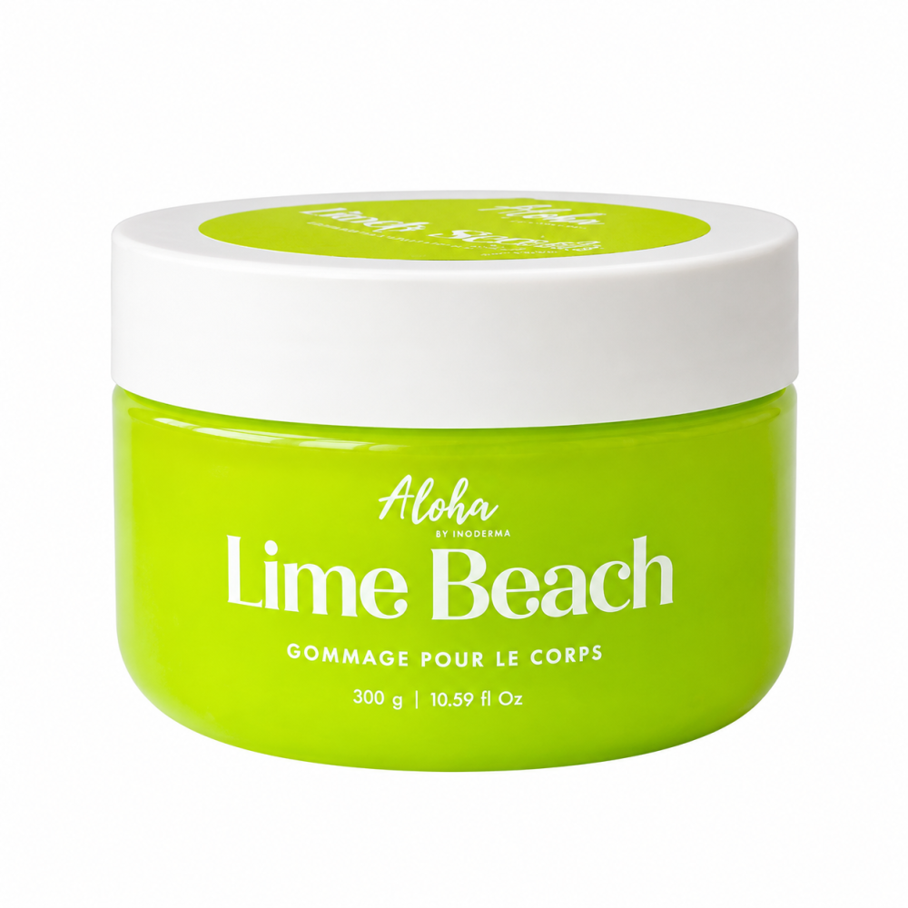 INODERMA ALOHA BODY SCRUB LIME BEACH 300GR