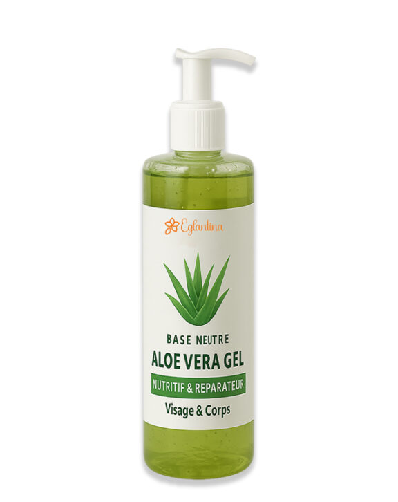 Le gel d’aloe vera est un allié naturel indispensable au quotidien. Il hydrate, apaise et répare en un seul geste. Pour la peau : Il désaltère instantanément la peau, calme le feu des coups de soleil ou du rasage, et accélère la cicatrisation des petites imperfections. Pour les cheveux : Il redéfinit les boucles, hydrate les pointes sèches et apaise les démangeaisons du cuir chevelu.
