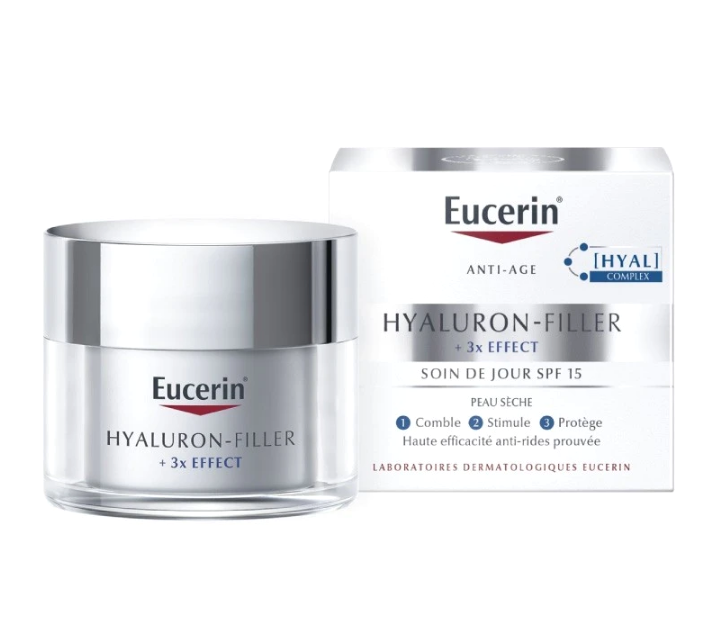 Eucerin Hyaluron-Filler 3X Effect Soin de Jour SPF15