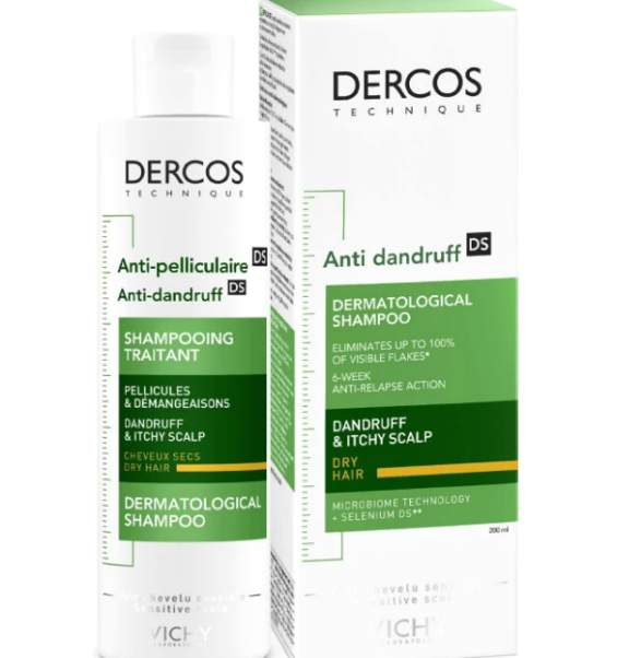 Découvrez le shampooing antipelliculaire Vichy Dercos, spécialement formulé pour les cheveux normaux à gras. Ce traitement efficace élimine les pellicules tout en respectant l'équilibre du cuir chevelu. Offrez à vos cheveux une sensation de fraîcheur et de légèreté avec ce soin de 200 ml. Dites adieu aux pellicules !
