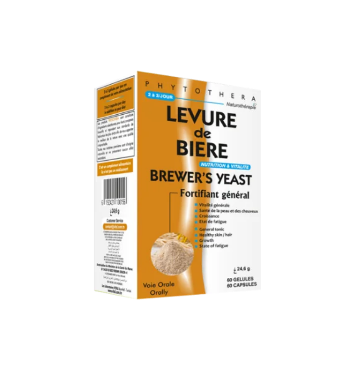 PHYTOTHERA LEVURE DE BIERE 60 gelules
