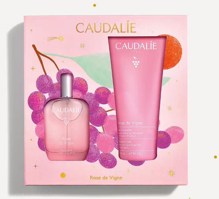 Caudalie Coffret Eau Fraîche Rose de Vigne