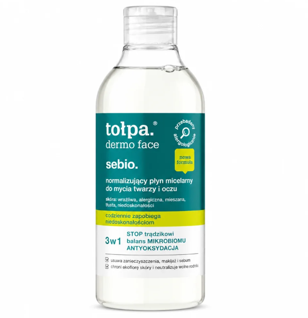 TOLPA DERMO FACE SEBIO EAU MICELAIRE ANTI IMPERFECTIONS 400ML