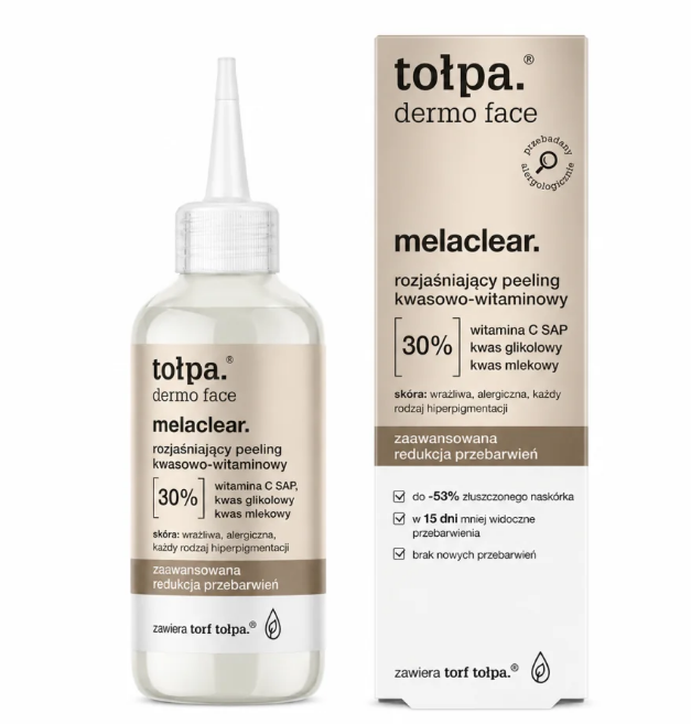 TOLPA MELACLEAR - PEELING VISAGE ANTI TACHES 50ML